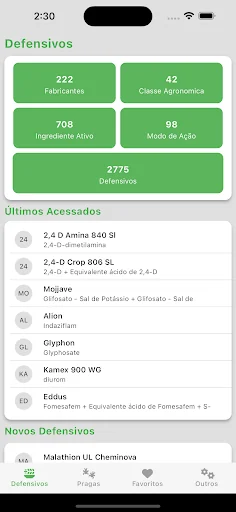 Receituagro - Pragas e Lavoura