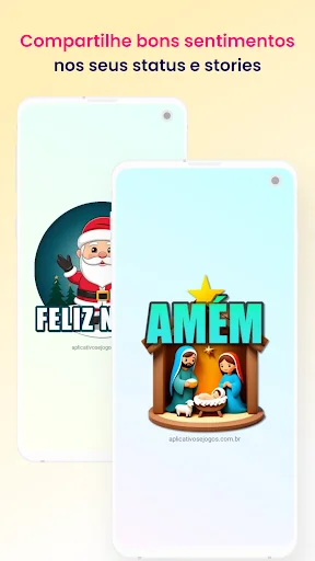 Figurinhas de Natal e Ano Novo