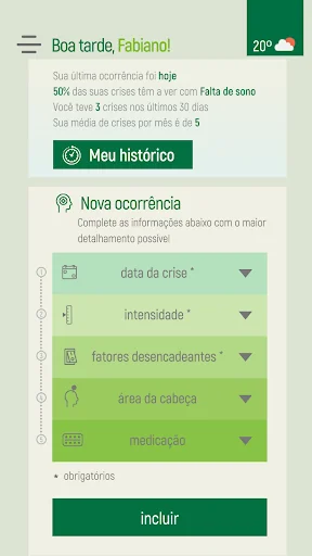 Diário Cefaleia