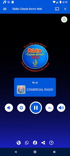 Rádio Cidade Bento Web