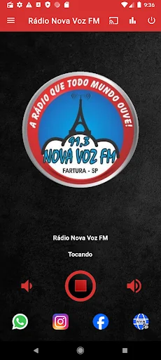 Rádio Nova Voz FM 91,3 Fartura