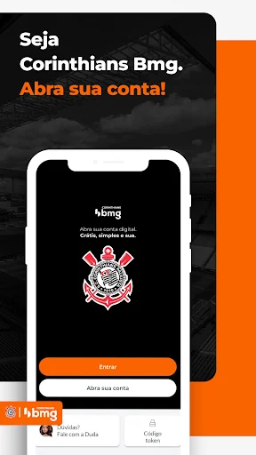 Corinthians Bmg: conta digital