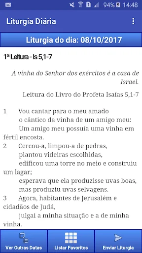 Liturgia Diária Católica