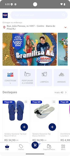 Bramil em Casa - Supermercado