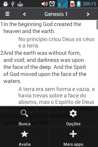 Bible Portuguese - English screenshot 3