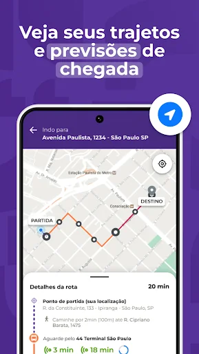 Cittamobi: Ônibus e Trilhos screenshot 3