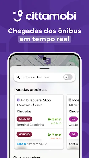Cittamobi: Ônibus e Trilhos screenshot 4