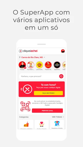 Cliquei Achei SuperApp