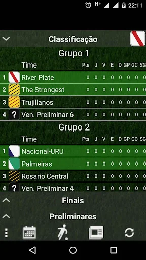 Argentine League Table