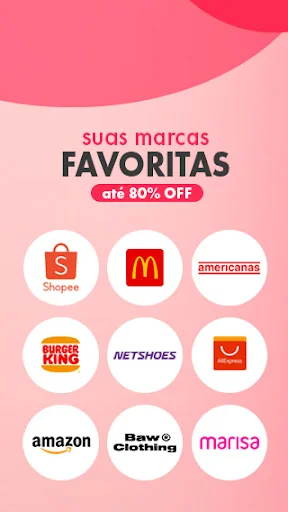 Cuponeria- Free Coupons Brazil screenshot 2