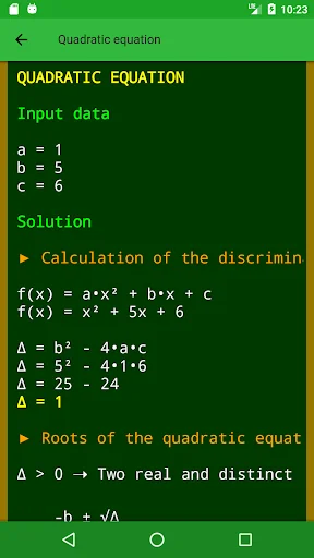 Math Formulas