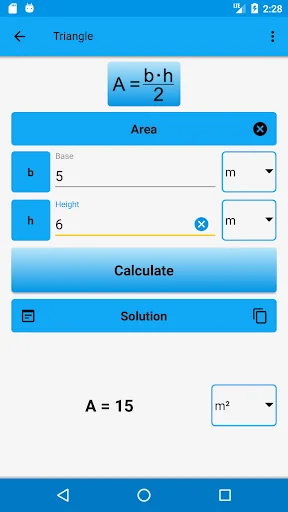 Polygeom: Geometry Formulas screenshot 1