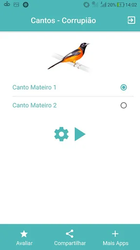 Cantos Corrupião/Sofreu