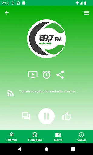 Rádio Guaíra 89,7 FM