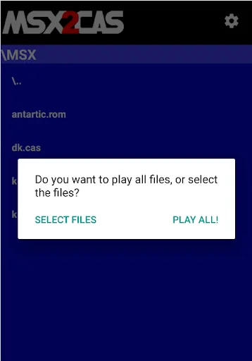 MSX2Cas - MSX Cassette Loader screenshot 4