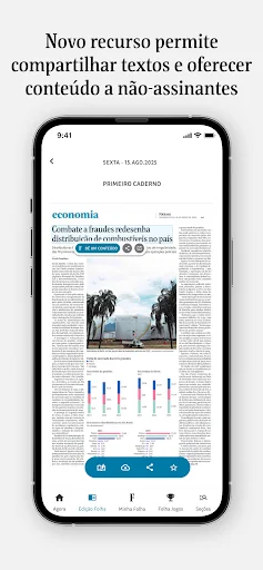 Folha de S.Paulo screenshot 3