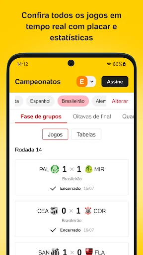 Placar UOL: Futebol e notícias screenshot 4