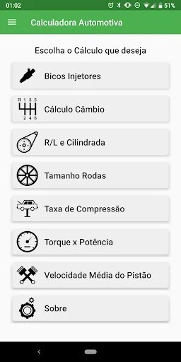 Calculadora Automotiva