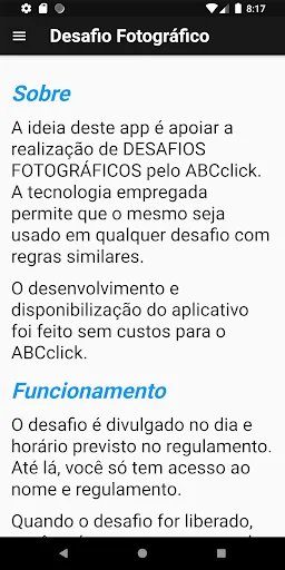 Desafio Fotográfico ABCclick