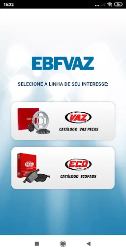 EBFVAZ - Catálogo