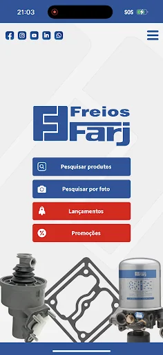 Freios Farj - Catálogo