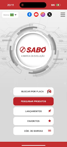 Sabó - Catálogo de Produtos