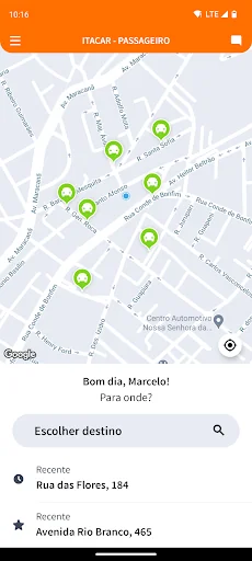 ItaCar - Passageiro