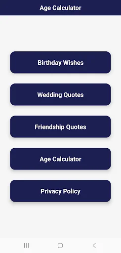 Age Calculator – Date of Birth