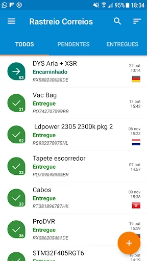 Rastreio Correios PRO