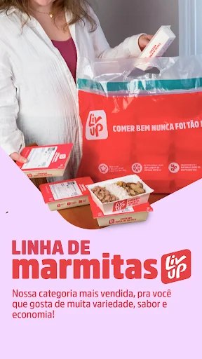 Liv Up – Comida Saudável screenshot 3