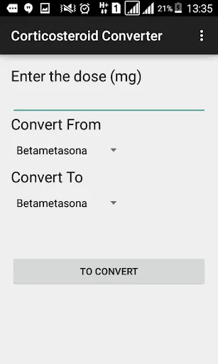 Corticoid Converter