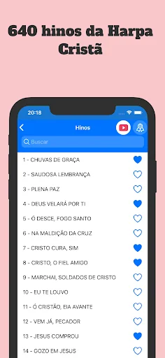 Harpa Cristã: Áudio e offline