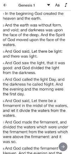 KJV Bible Version with Audio screenshot 2