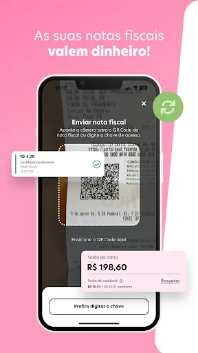 Méliuz: Cashback e Nota Fiscal screenshot 1