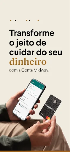 Midway: Conta, Cartão, Pix e +