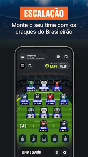 Cartola: Jogo do Brasileirão screenshot 1