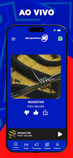 Metropolitana FM screenshot 1