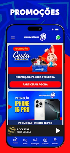 Metropolitana FM screenshot 3