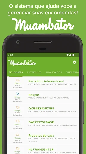 Muambator: Rastreio Correios