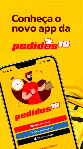 Pedidos10 - Delivery de Tudo screenshot 1