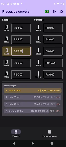 Calculadora de Cerveja
