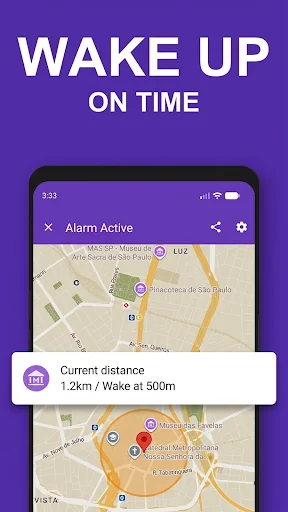 Don't Miss the Stop: Bus Alarm screenshot 1
