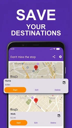 Don't Miss the Stop: Bus Alarm screenshot 2