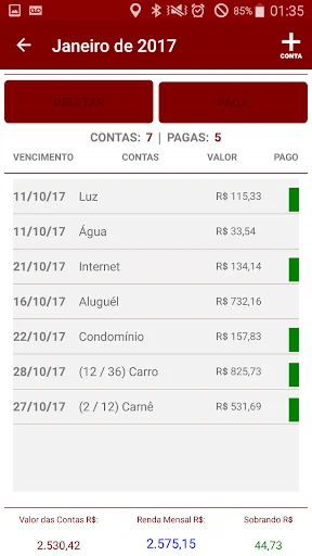 Controle de Contas 2