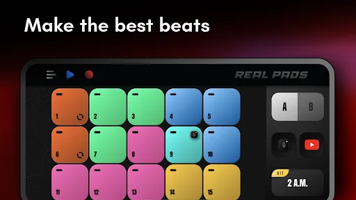 Real Pads: electro octapads DJ screenshot 1