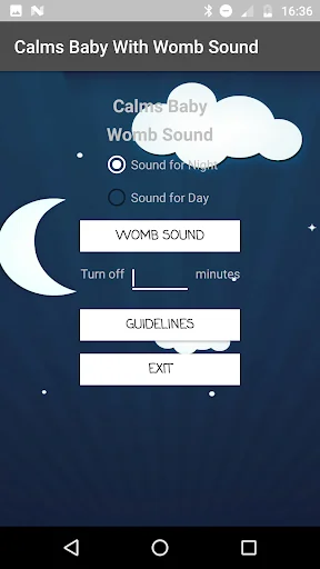 Calms Baby With Womb Sound