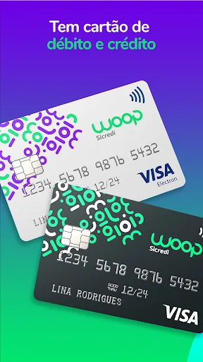 Woop Sicredi: conta digital screenshot 3