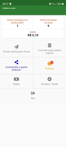 Dinheiro na Nota (Cashback) screenshot 2