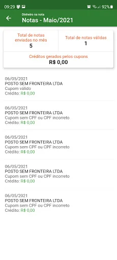 Dinheiro na Nota (Cashback) screenshot 4