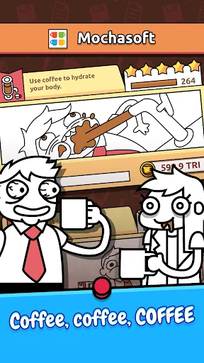 Idle Coffee Inc.: Clicker Game screenshot 1